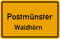 Straßenverzeichnis Postmünster Waldhörn