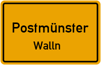 Straßenverzeichnis Postmünster Walln