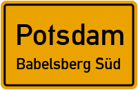 Wattstraße in PotsdamBabelsberg Süd