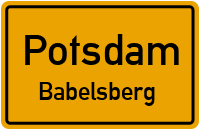 Friedrich-List-Straße in PotsdamBabelsberg