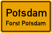 Saugartengestell in PotsdamForst Potsdam