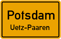 Sandfeldweg in PotsdamUetz-Paaren