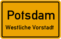 Uferweg - Kastanienallee in PotsdamWestliche Vorstadt