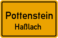Straßenverzeichnis Pottenstein Haßlach