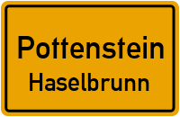 Straßenverzeichnis Pottenstein Haselbrunn