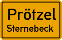 Sternebecker Dorfstraße in PrötzelSternebeck