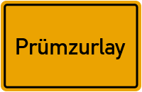 Burgstraße in Prümzurlay