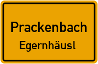Straßenverzeichnis Prackenbach Egernhäusl