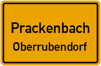 Straßenverzeichnis Prackenbach Oberrubendorf