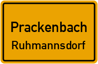 Schöpferhofweg in PrackenbachRuhmannsdorf