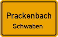 Straßenverzeichnis Prackenbach Schwaben