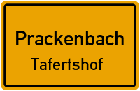 Straßenverzeichnis Prackenbach Tafertshof