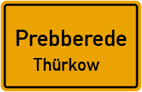 an Der Bundesstraße in PrebberedeThürkow