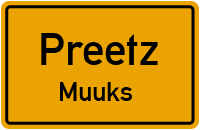 Dorfstraße in PreetzMuuks