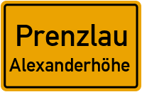 Alexanderhöhe in PrenzlauAlexanderhöhe