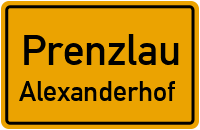 Grünower Weg in PrenzlauAlexanderhof