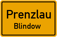 Landstraße in PrenzlauBlindow