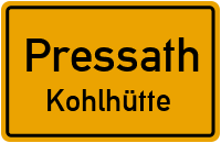 Kohlhütte in 92690 Pressath (Kohlhütte)