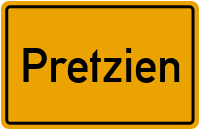 City Sign Pretzien