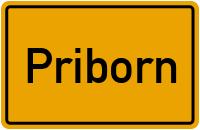 Ringstraße in Priborn