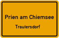 Weißgerberweg in Prien am ChiemseeTrautersdorf