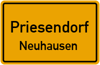 Seeweg in PriesendorfNeuhausen