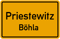 Großdobritzer Straße in 01561 Priestewitz (Böhla)