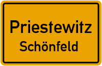 Bahnhofstraße in PriestewitzSchönfeld