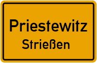 Zschieschener Straße in PriestewitzStrießen
