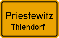 Neuer Weg in PriestewitzThiendorf