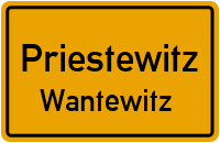 Porschützer Weg in PriestewitzWantewitz