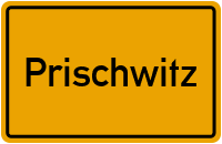 Ortsschild Prischwitz