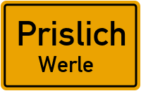 Parkstraße in PrislichWerle