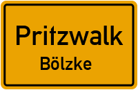 Boddiner Weg Bölzke in PritzwalkBölzke