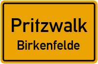 Kirschweg in PritzwalkBirkenfelde