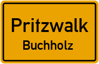 Wirtschaftsweg Buchholz in PritzwalkBuchholz