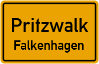 Rapshagener Straße in PritzwalkFalkenhagen