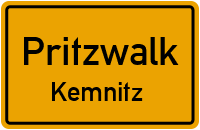 Dorfstraße Kemnitz in PritzwalkKemnitz