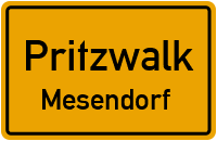Havelberger Straße Mesendorf in PritzwalkMesendorf