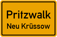 Sadenbecker Straße in PritzwalkNeu Krüssow