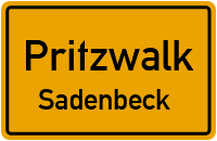 Dorfstraße Sadenbeck in PritzwalkSadenbeck