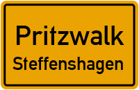 Straße Des Friedens in PritzwalkSteffenshagen
