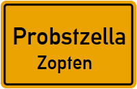 Straßenverzeichnis Probstzella Zopten