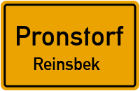 Hauptstraße in PronstorfReinsbek