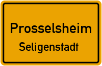 Straßenverzeichnis Prosselsheim Seligenstadt