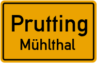 Straßenverzeichnis Prutting Mühlthal