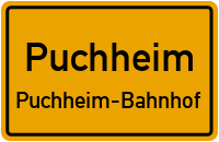 Kiesweg in PuchheimPuchheim-Bahnhof