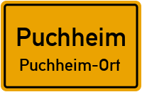 Dorfstraße in PuchheimPuchheim-Ort