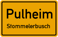 Kapellenweg in PulheimStommelerbusch