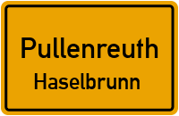 Straßen in Pullenreuth Haselbrunn